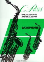 Pares Daily Exercises & Scales for Saxophone - O784 - Poppa's Music 