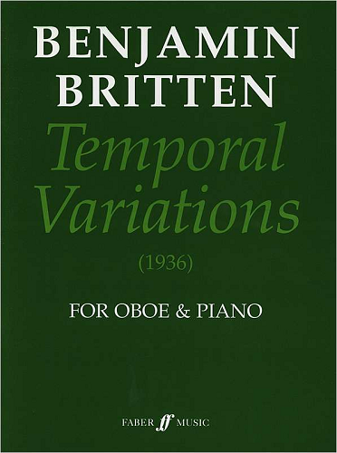 Temporal Variations for Oboe & Piano by Benjamin Britten - Poppa's Music 