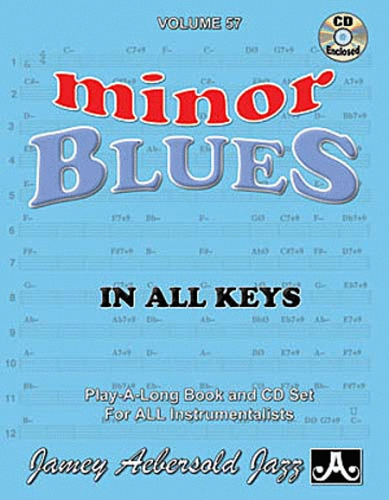 Jamey Aebersold Volume 57: Minor Blues In All Keys - Poppa's Music 