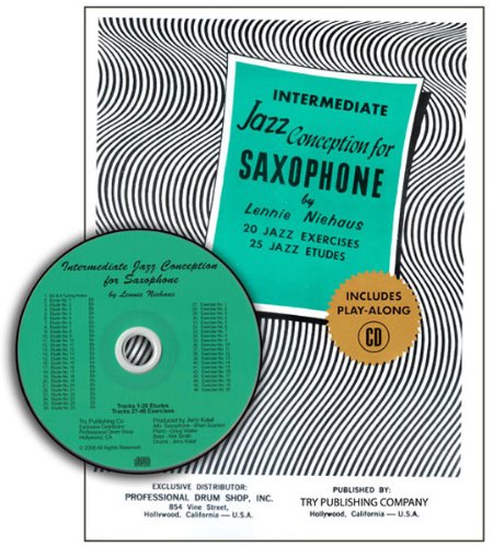 Jazz Conception for Saxophone, Volume 3: Intermediate By Lennie Niehaus - Poppa's Music 