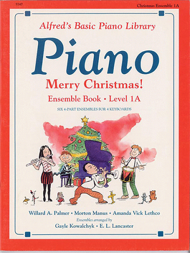 Alfred's Basic Piano Library: Merry Christmas! Ensemble, Book 1A - Poppa's Music 