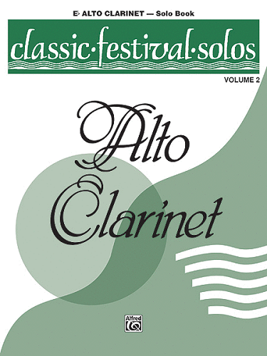 Classic Festival Solos (Eb Alto Clarinet), Volume 2: Solo Book - Poppa's Music 