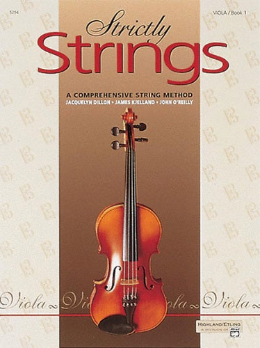 STRICTLY STRINGS: VIOLA, BOOK 1, 2, & 3 - Poppa's Music 