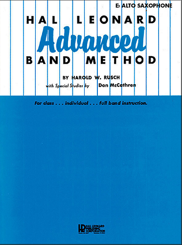 Hal Leonard Advanced Band Method: Eb Alto Saxophone - Poppa's Music 