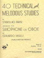 Parisi Forty Technical And Melodious Studies BK.2 - B223 - Poppa's Music 