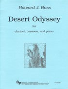 Desert Odyssey for Clarinet, Bassoon & Piano - Buss - Poppa's Music 