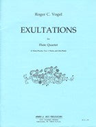 Exultations for Flute Quartet - Vogel - Poppa's Music 