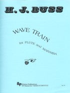 BRIXTON BOOK - WAVE TRAIN FOR FLUTE & MARIMBA - BUSS - Poppa's Music 