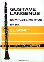 Langenus Complete Method for Clarinet Part 2 - O1403 - Poppa's Music 