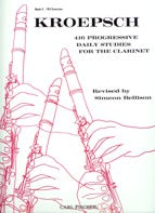 KROEPSCH 416 PROGRESSIVE DAILY STUDIES FOR CL. BK 2 -  O313 - Poppa's Music 