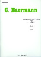 Baermann Complete Method For Clarinet PTS 3 - O33 - Poppa's Music 