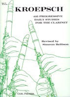 KROEPSCH 416 PROGRESSIVE DAILY STUDIES FOR CL. BK. 4 - O315 - Poppa's Music 
