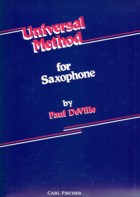 De Ville Universal Method for Saxophone - O532 - Poppa's Music 