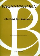 Weissenborn Method for Bassoon - CU96 - Poppa's Music 