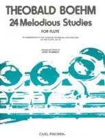 BOEHM 24 MELODIOUS STUDIES FOR FLUTE OP. 37 - O84 - Poppa's Music 