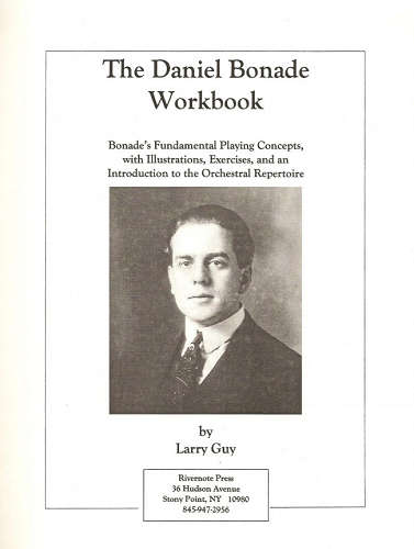 The Daniel Bonade Workbook for Clarinet by Larry Guy - Poppa's Music 