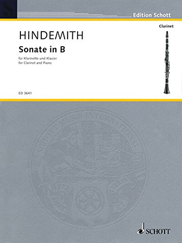 Sonata in B Flat for Clarinet and Piano by Hindemith - Poppa's Music 