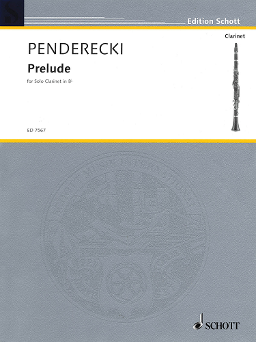 Prelude for Solo Clarinet by Krzysztof Penderecki - Poppa's Music 