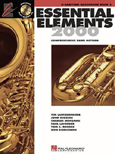 ESSENTIAL ELEMENTS 2000: Eb BARITONE SAXOPHONE, BOOK 1 W/ CD & DVD - Poppa's Music 