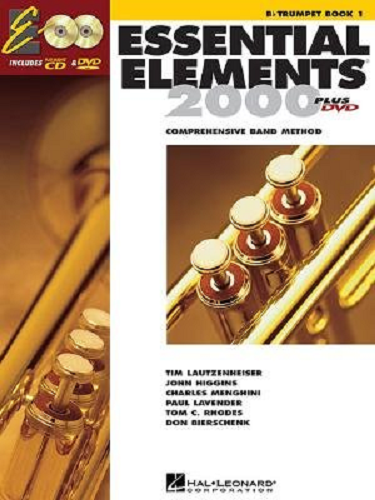 ESSENTIAL ELEMENTS 2000: Bb TRUMPET, BOOK 1 W/ CD-ROM - Poppa's Music 
