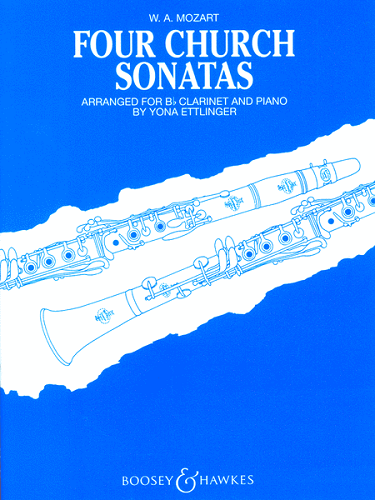 Four Church Sonatas For Clarinet By Wolfgang Amadeus Mozart - Poppa's Music 