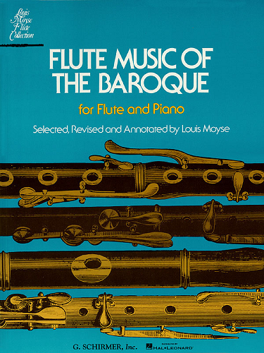 Flute Music of the Baroque Era for Flute & Piano Arr. Louis Moyse - Poppa's Music 