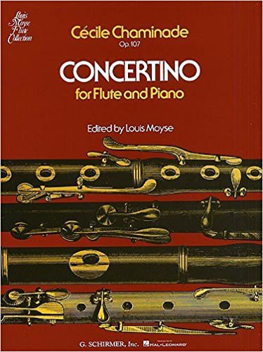 Concertino, Op. 107 for Flute & Piano by Cecile Chaminade Arr. Louis Moyse - Poppa's Music 