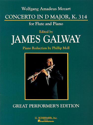 Concerto No. 2 in D Major, K. 314 for Flute & Piano by Wolfgang Amadeus Mozart Ed. James Galway - Poppa's Music 