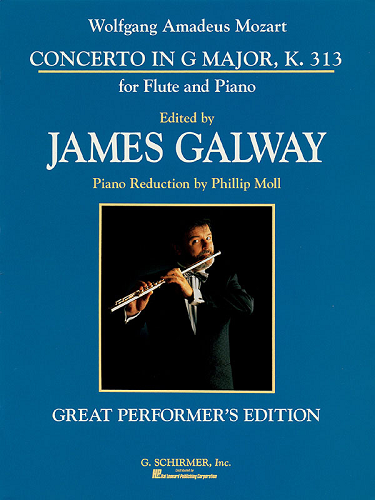 Concerto No. 1 in G Major, K. 313 for Flute & Piano by Wolfgang Amadeus Mozart Ed. James Galway - Poppa's Music 