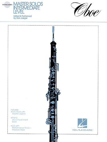 Master Solos Intermediate Level: Oboe w/ CD - Poppa's Music 