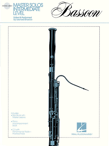MASTER SOLOS INTERMEDIATE LEVEL: BASSOON W/ CD -  Edited & Performed by Leonard Sharrow - Poppa's Music 