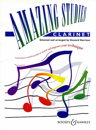Amazing Studies For Clarinet By Howard Harrison - Poppa's Music 