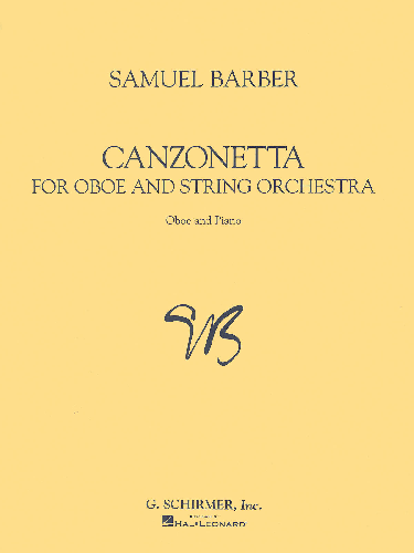 Canzoneta for Oboe & Piano Reduction by Samuel Barber - Poppa's Music 