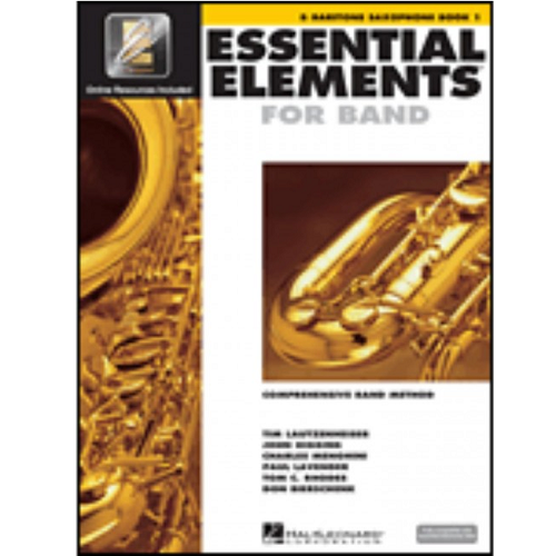 ESSENTIAL ELEMENTS FOR BAND Eb BARITONE SAXOPHONE \ VOL 1 - Poppa's Music 