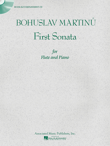 First Sonata for Flute & Piano by Bohuslav Martinu w/ CD of Piano Accompaniments - Poppa's Music 