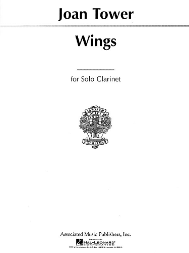Wings for Solo Clarinet or Bass Clarinet by Joan Tower - HL50228170 - Poppa's Music 