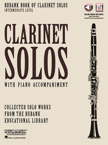 Rubank Book of Clarinet Solos -- Intermediate Level w/ Online Audio - Poppa's Music 