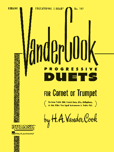 Vandercook's Progressive Duets for Cornet or Trumpet - Poppa's Music 