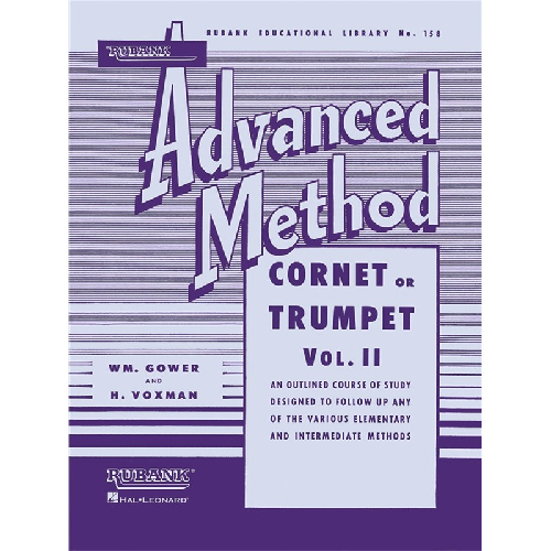 Rubank Advanced Method: Cornet or Trumpet Volume 1 - Poppa's Music 
