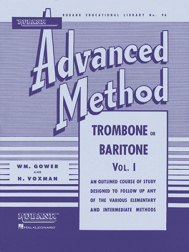 Rubank Advanced Method: Trombone or Baritone - Volume 1 or 2 - Poppa's Music 