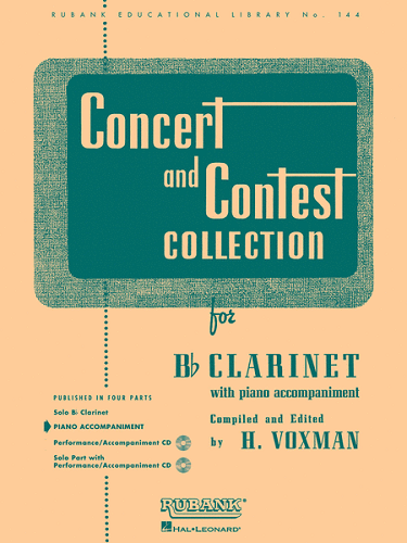 Concert & Collection for Bb Clarinet: Piano Accompaniment - Poppa's Music 