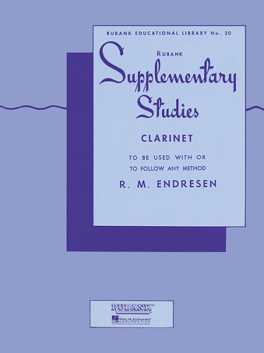 Rubank Suplementary Studies for Clarinet by R.M. Endersen - Poppa's Music 