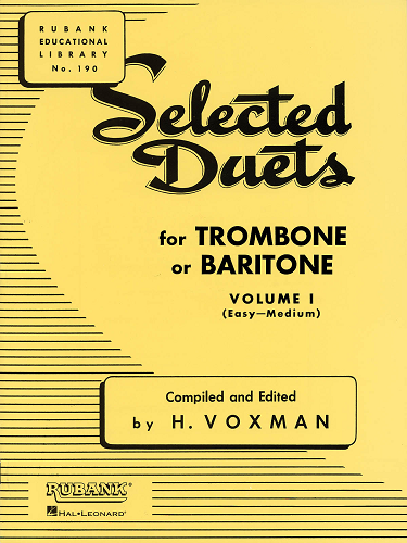 SELECTED DUETS FOR TROMBONE OR BARITONE VOLUME 1 & VOLUME 2 - Poppa's Music 