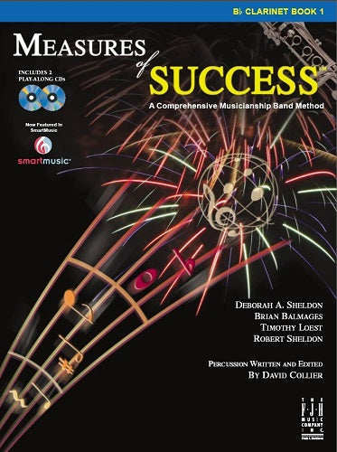 MEASURES OF SUCCESS - Bb CLARINET BOOK 1 - Poppa's Music 