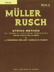 MULLER RUSCH STRING METHOD BOOK 2 - VIOLIN - Poppa's Music 