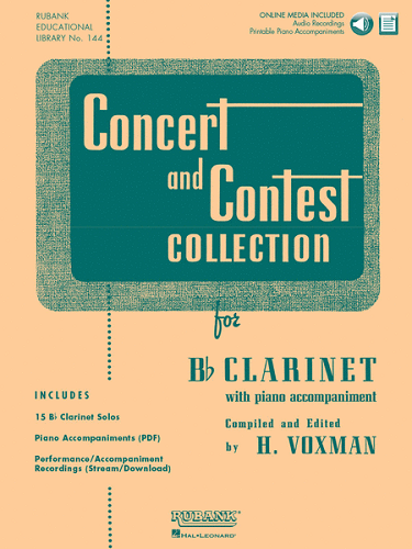 Concert & Contest Collection for Bb Clarinet: Solo Part - Poppa's Music 