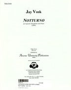 Notturno for Soprano Sax & Piano by Vosk/ Piano Score- PS2115 - Poppa's Music 