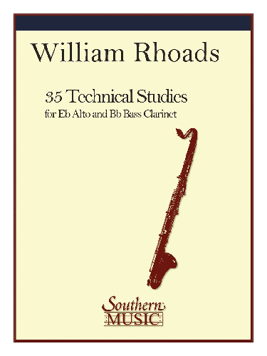 35 Technical Studies for Alto or Bass Clarinet - Poppa's Music 