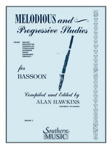 MELODIOUS & PROGRESSIVE STUDIES FOR BASSOON, VOLUME 2 - Poppa's Music 