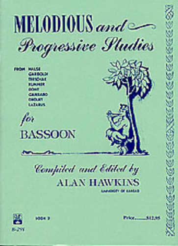 MELODIOUS & PROGRESSIVE STUDIES FOR BASSOON, VOLUME 2 - Poppa's Music 